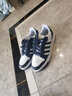 阿迪達斯（adidas）板鞋NEO男鞋女鞋2026春季新款ENTRAP運動(dòng)鞋小白鞋子男款休閑鞋 白色綠藏青藍JQ5047 43 曬單實(shí)拍圖