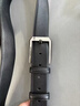 七匹狼（SEPTWOLVES）皮帶男士休閑針扣腰帶男款真皮正品牛皮商務(wù)褲腰帶送男友老公爸爸 黑色加寬 專(zhuān)柜禮盒款liheCY7A827000400-09 曬單實(shí)拍圖