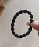 M2KA發(fā)圈女高彈力不勒高馬尾丸子頭扎頭皮筋無(wú)痕頭繩 豆豆發(fā)繩黑色5條 曬單實(shí)拍圖