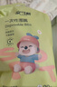 安可新一次性口水巾嬰兒圍兜寶寶圍嘴新生兒免洗內徑加大飯兜40片兔子款 曬單實(shí)拍圖