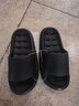 潔麗雅（Grace）拖鞋男士冬季浴室洗澡防滑漏水速干eva不臭腳居家用透氣涼拖鞋男 曬單實(shí)拍圖