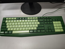 B.O.W 航世 K160U有線(xiàn)鍵盤(pán)鼠標套裝靜音 筆記本臺式電腦辦公通用女家用鍵盤(pán)鼠標 青翠綠-有線(xiàn)鍵盤(pán)鼠標 曬單實(shí)拍圖