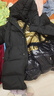 高梵黑金鵝絨服機能5.0六格2025新款男女同款加厚冬季羽絨服 黑色 M 曬單實(shí)拍圖