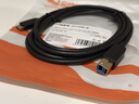 CABLE CREATION USB3.2GEN2 Type-C轉方口USB-b數據線(xiàn)10G高速傳輸適用電腦筆記本連硬盤(pán)盒打印機USB3.0連接線(xiàn) 2米 曬單實(shí)拍圖