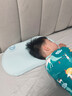良良兒童枕頭1-3-6-12歲寶寶嬰兒6D硅膠枕6個(gè)月以上透氣食品級可水洗 零敏硅膠枕|藍 2階【適合3-6歲/枕高5cm】 曬單實(shí)拍圖