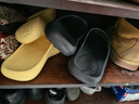 樸西靜步新款女士室內居家涼拖eva軟底浴室洗澡 珍珠黑  42-43 曬單實(shí)拍圖