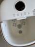 海爾（Haier）泡腳桶抑菌足浴盆加熱暖腳自動(dòng)按摩保暖洗腳盆高深桶洗腳桶年貨生日禮物送女友情人節HQY-J741W 曬單實(shí)拍圖