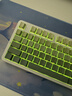 前行者X98客制化機械鍵盤(pán)鼠標套裝無(wú)線(xiàn)藍牙三模男生游戲電競三角洲CF打瓦FPS鍵鼠女生辦公碼字高顏值RGB 抹茶綠【高透光RGB音樂(lè )律動(dòng)】 【椰紫軸-極速麻將音】無(wú)線(xiàn)三模8000mAh 曬單實(shí)拍圖