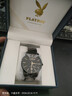 花花公子（PLAYBOY）品牌手表男機械表男款全自動(dòng)機械男表商務(wù)簡(jiǎn)約男士手表生日禮物 全黑鋼帶/精美禮盒/加贈皮表帶 曬單實(shí)拍圖