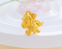 老廟黃金桃花馬小金馬吊墜足金項鏈去情人節送老婆女友生日禮物 足金桃花小馬吊墜 約1.4g 無(wú)規格 曬單實(shí)拍圖