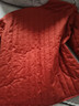 MUJI 女式木棉混盤(pán)扣棉服夾克外套女款女裝棉衣新中式26年 BD12HA6S 磚紅色 M (160/84A) 曬單實(shí)拍圖