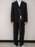 羅蒙高端免燙抗皺西服套裝男士商務(wù)休閑婚禮正裝西服外套上衣服男裝 黑色(西服+西褲+襯衫+大禮包) 3XL 曬單實(shí)拍圖