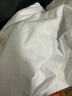 晚白【新品】2026春款經(jīng)典黑白撞色全棉上衣寬松舒適大碼T恤衫女 白色 L 曬單實(shí)拍圖