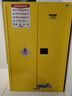 弗萊仕防爆柜危險品儲存柜?；吩噭┕窕瘜W(xué)品安全柜90加侖黃 曬單實(shí)拍圖