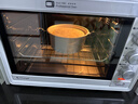 長(cháng)帝（changdi）電烤箱多功能家用32升大容量烤箱 多面搪瓷內膽上下管獨立溫度控溫低溫發(fā)酵CRTF32PD 雙層防爆門(mén)丨五檔開(kāi)合門(mén)32L白色 曬單實(shí)拍圖