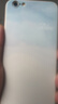 山下圖 適用蘋(píng)果6plus手機殼水彩漸變6SP簡(jiǎn)約iPhone6硅膠軟殼6s全包男新款女H2保護套 【古董白】漸變藍白 蘋(píng)果6plus 曬單實(shí)拍圖