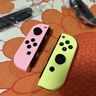 任天堂（Nintendo） Switch2/1配件 Pro限定手柄/joycon左右手柄 官方全新原裝 joy-con 左淡雅粉/右淡雅黃-NS1 曬單實(shí)拍圖