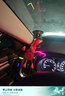 RAM車(chē)載手機支架 汽車(chē)前擋風(fēng)玻璃吸盤(pán)固定車(chē)內直播導航拍攝紅色支架 標準背夾-15厘米套裝【紅色小帽】 曬單實(shí)拍圖