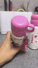迪士尼（Disney）兒童保溫杯316不銹鋼吸管直飲水杯幼兒園小學(xué)生雙飲水壺草莓熊 曬單實(shí)拍圖