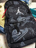 耐克（NIKE）耐克AJ喬丹雙肩男女書(shū)包簡(jiǎn)約涂鴉大容量隔層雙肩包背包 曬單實(shí)拍圖