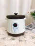 三源（SANYUAN） 紫砂電燉鍋家用多功能電燉盅電湯鍋全自動(dòng)煲湯煮粥鍋小型嬰兒粥輔食鍋智能預約定時(shí)迷你小燉鍋 米白色 1.2L 曬單實(shí)拍圖