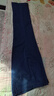AEMAPE美國蘋(píng)果中老年牛仔褲男士春秋季款休閑直筒寬松大碼高腰彈力 春秋季 - 中藍色 厚款 36碼(2.9尺 腰圍 ) 曬單實(shí)拍圖