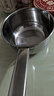 辛叢加厚不銹鋼水瓢家用廚房水勺水舀子商用短柄舀水瓢食堂大湯勺 【小號】14cm長(cháng)柄（可裝水1.1L  活動(dòng)專(zhuān)享） 曬單實(shí)拍圖