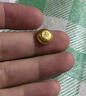 實(shí)時(shí)金【AU9999】水貝黃金珠寶金豆豆錠新年送人節日禮物理財投資收藏 金豆豆5g（足金999.9） 曬單實(shí)拍圖