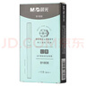 晨光莫蘭迪直液式中性筆青色筆桿簽字筆0.5高顏值黑色走珠筆B1808 整盒12支筆 曬單實(shí)拍圖