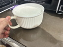 維艾（Newair）泡面碗陶瓷帶蓋帶手柄宿舍用學(xué)生高顏值大容量可微波爐飯碗便當盒 曬單實(shí)拍圖