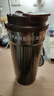 星巴克（Starbucks）棕金鎏光系列雙飲口不銹鋼桌面杯470ml咖啡杯水杯男女女神節禮物 曬單實(shí)拍圖