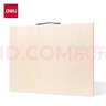 得力（deli）8K空心畫(huà)板雙面用素描水彩水粉顏料畫(huà)架板繪圖板寫(xiě)生初學(xué)專(zhuān)業(yè)藝術(shù)畫(huà)板HS913-8K 曬單實(shí)拍圖