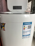 小鴨迷你洗衣機 全自動(dòng)小型嬰兒童寶寶內衣波輪洗衣機 帶甩干洗脫一體 可選高溫煮洗烘干 3.5KG白【升級藍光+智能風(fēng)干】終生維修 波輪 曬單實(shí)拍圖