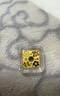 周大福美好寓意祝福工藝金章金片有錢(qián)花RICH(工費0)約1.02g EOI122 曬單實(shí)拍圖
