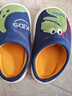 機器豬秋冬季兒童棉拖鞋防滑寶寶卡通可愛(ài)居家室內中大童恐龍小男孩拖鞋 藏青色 32 -33碼鞋內長(cháng)20-21cm 曬單實(shí)拍圖