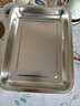 宇太（YUTAI）304不銹鋼托盤(pán)長(cháng)方形盤(pán)子家用方盤(pán)餐盤(pán)烤魚(yú)鐵盤(pán)子蒸盤(pán) 3627 曬單實(shí)拍圖