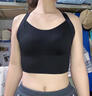 浪莎普拉提訓練服背心運動(dòng)內衣防震高強度防下垂瑜伽美背外穿健身文胸 曬單實(shí)拍圖