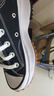 匡威（Converse）官方 Run Star Hike低幫帆布流星厚底鞋黑色168816C 黑色/168816C 36 曬單實(shí)拍圖
