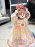 G.duck小黃鴨童裝公主裙女童連衣裙春秋款兒童蓬蓬裙生日小女孩蛋糕裙子 圖片色 90 尺碼1~2歲【 80-90cm】 曬單實(shí)拍圖