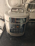 美的（Midea）電壓力鍋電高壓鍋6升大容量5-6-10人家用電飯煲高壓電飯鍋電壓力蒸鍋燉蒸煮一體一鍋雙膽煲湯鍋 6升【70Kpa高壓】口感可調 6L 曬單實(shí)拍圖