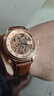 上海（SHANGHAI）手表男款 國民系列鏤空鑲鉆中性男士自動(dòng)機械男表 SH5002R 玫金 曬單實(shí)拍圖