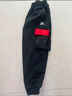 安踏兒童加絨褲子男大童新年26春季加厚保暖潮流保暖工裝褲352618504 基礎黑-1 165 曬單實(shí)拍圖