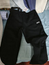 安踏（ANTA）男士運動(dòng)褲子男褲2026春季長(cháng)褲黑色直筒寬松褲跑步健身休閑褲垂感 【店長(cháng)推薦】基礎黑（平口直筒-logo刺繡-常規版） L /175(120-140斤) 曬單實(shí)拍圖