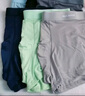 南極人6條含蠶絲抗菌檔冰絲男士?jì)妊澞猩鸁o(wú)痕大碼四角平角男式短褲衩5XL 曬單實(shí)拍圖