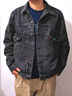 Levi's李維斯26年春夏新款男士美式復古工裝風(fēng)休閑牛仔夾克外套 黑色 L 曬單實(shí)拍圖