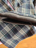 森馬（Semir）休閑褲女冬格子加絨長(cháng)褲寬松2025鹽系復古潮流闊腿褲109725127005 曬單實(shí)拍圖