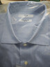 優(yōu)衣庫男裝高性能修身防皺格子襯衫/長(cháng)袖襯衣26春夏新款482354 61 水藍色 M 曬單實(shí)拍圖