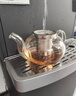 喬艾蘇 玻璃沏茶壺耐高溫加厚過(guò)濾泡茶家用加熱花茶壺800ml KC1601 曬單實(shí)拍圖