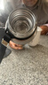 全鋼保溫杯男316底不銹鋼大容量水杯茶水分離泡茶杯子帶濾網(wǎng)水壺 316底不銹鋼-800ML（帶杯套杯刷） 曬單實(shí)拍圖