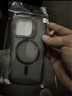 尚奇鑫護鏡隱藏支架適用蘋(píng)果16Promax磁吸手機殼iphone15Pro膚感磨砂13帶鏡頭全包14plus新款防摔保護套 【紳士黑】J3鏡框護鏡支架磨砂磁吸殼 iPhone 16 Pro Max 曬單實(shí)拍圖